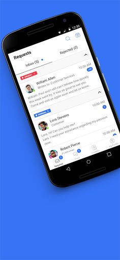 Android application Pigeon Business: Future of Cus screenshort