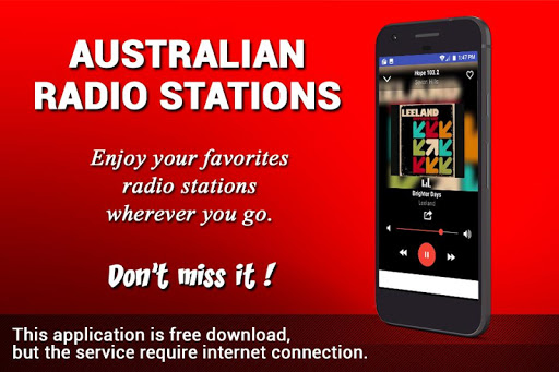 Android application Australian Radio Stations screenshort