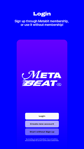 Android application MetaBeat - 메타비트 screenshort