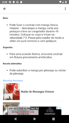 Receitinhas da Avó Screen 3