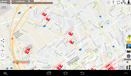 screenshot of AR GPS DRIVE/WALK NAVIGATION