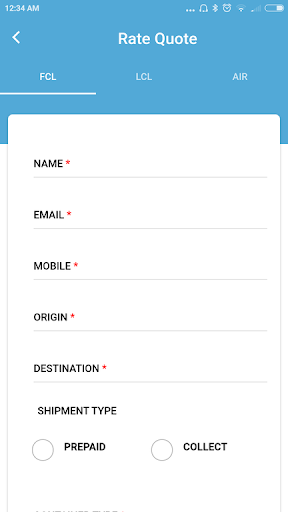 Swift Easy Access Screen 2