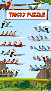 Bird Sort Color Puzzle Game  screenshots 4