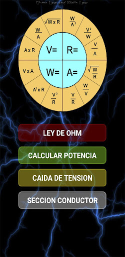 Cálculos Eléctricos Screen 2