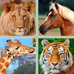 Animals for Kids - Flashcards, Puzzles & Sounds Apk