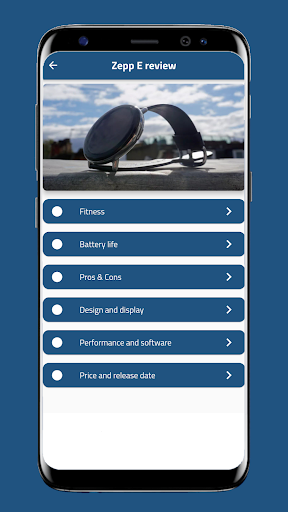 Android application Zepp E Guide screenshort