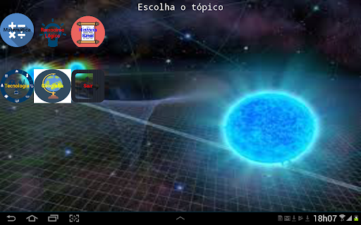 Olímpiada do milhão no tablet Screen 2