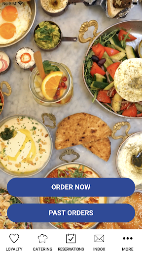 Android application Motek Restaurant screenshort