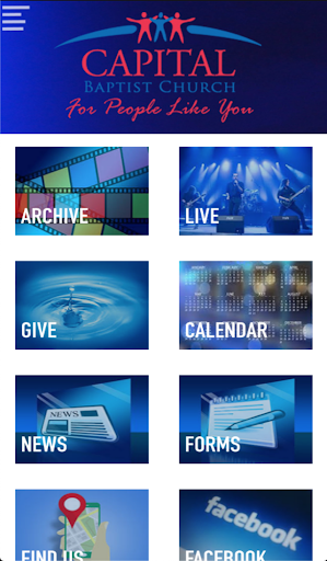 Android application Capital Baptist Church screenshort