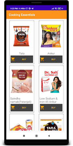 Made In India Product Shopping Screen 3