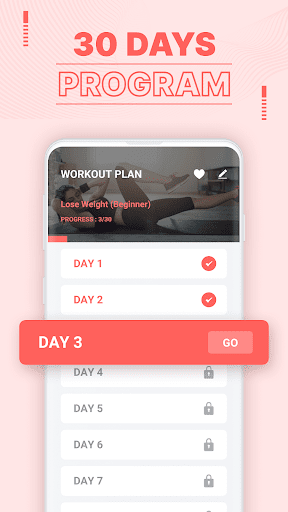 Women Home Workout Lite Screen 3