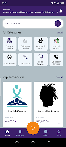 Android application Swiftly screenshort