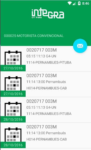 Terminal Consulta Ottrans Screen 2