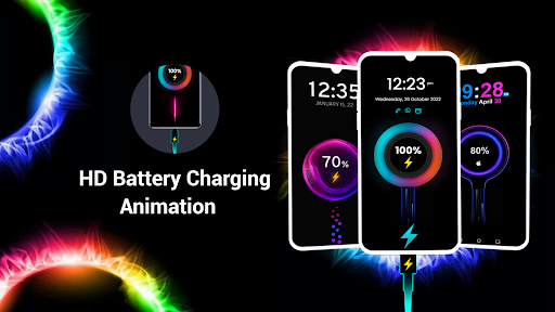 3D Battery Charging Animation 21