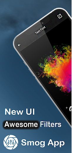 Smoke Name Art - Text on Photo