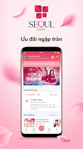 Thẩm Mỹ Viện Seoul Center Screenshot 1 - AppWisp.com
