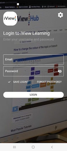 Android application iView Learning screenshort
