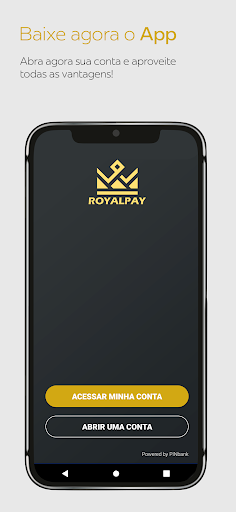 Android application Royalpay screenshort