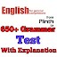 English Grammar Test And Book