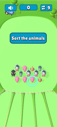 Animal Sort : Animal Puzzle - Screenshot 1