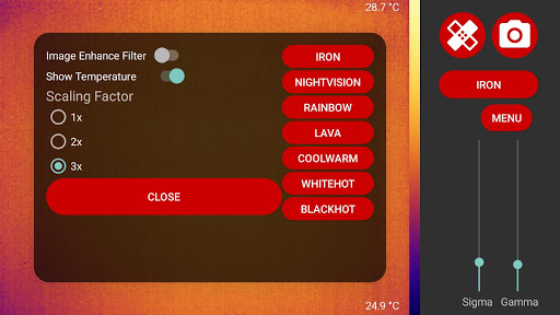 Thermal Spectrum for TE-Q1 Screen 2