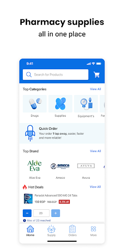 Android application PharmaLink Pharmacy screenshort