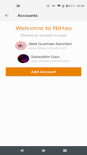 Android application NiHao screenshort