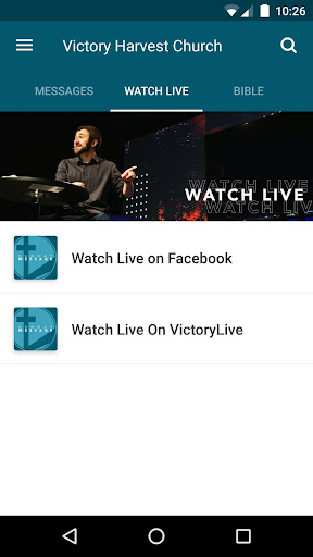 Victory Harvest Church Screen 3