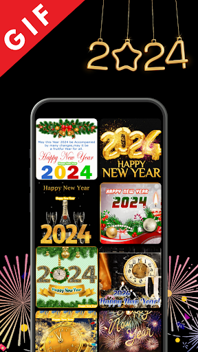 happy new year gif 2025 Screen 2