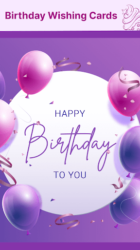 Android application Birthday Greeting Card Maker screenshort