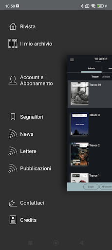 Tracce Screen 3