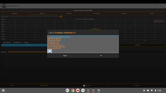 WiFi Analyzer - WLAN-Analyse Screenshot