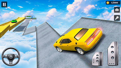 Android application Mega Ramp: 3D Car Stunt Game screenshort