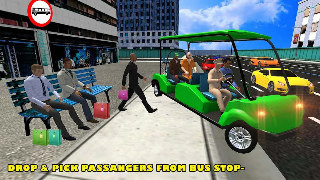Smart Taxi Driving Simulator Screen Records 12