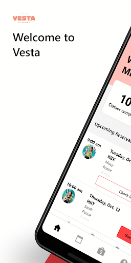 Android application VESTA Fitboxing screenshort