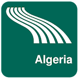 Algeria Map offline icon