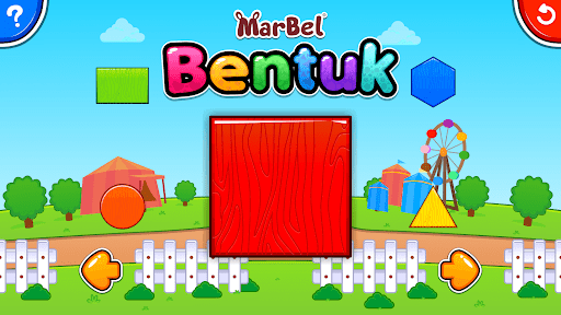 Screenshot of Marbel Belajar Bentuk