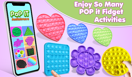 Pop It Fidget Toys Poke & Push Pop Waffle Fidgets screenshots 11