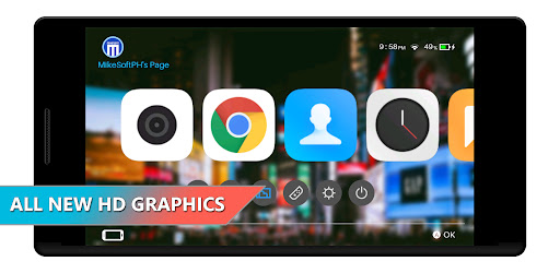 Android application NX Launcher - Simulator screenshort