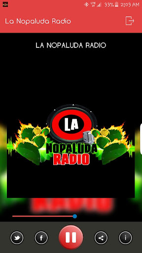 Android application La Nopaluda Radio screenshort