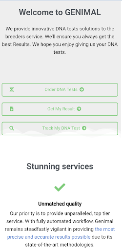 Genimal Biotechnologies Screen 3