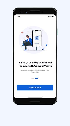 Android application Campusvault screenshort