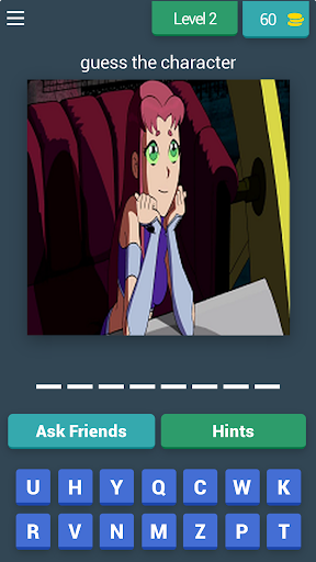 teen titans Guess Characters