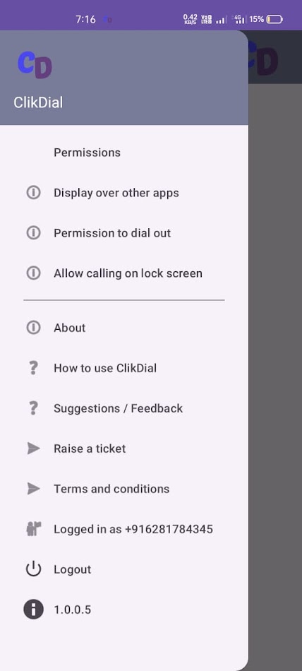 #9. ClikDial (Android) 作者: BigDat