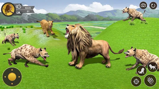 Lion Games 3d Jungle Simulator