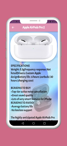 Bluetooth Earbuds – Guide Screen 3