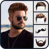 Man Hair Mustache Style Photo Editor icon