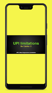 UPI: Most expensive Limitation