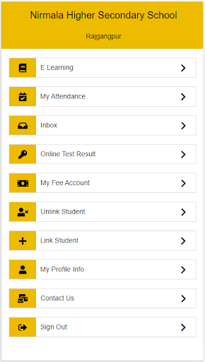 Nirmala English School Screen 2