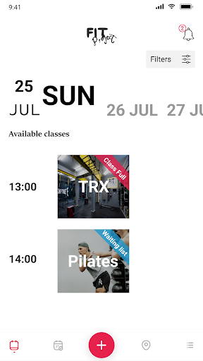 Android application Fit Project screenshort